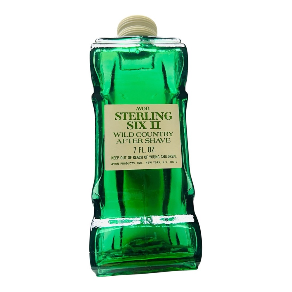 Avon “Sterling Six II” Wild Country After Shave Bottle with Box - Picture 4 of 12